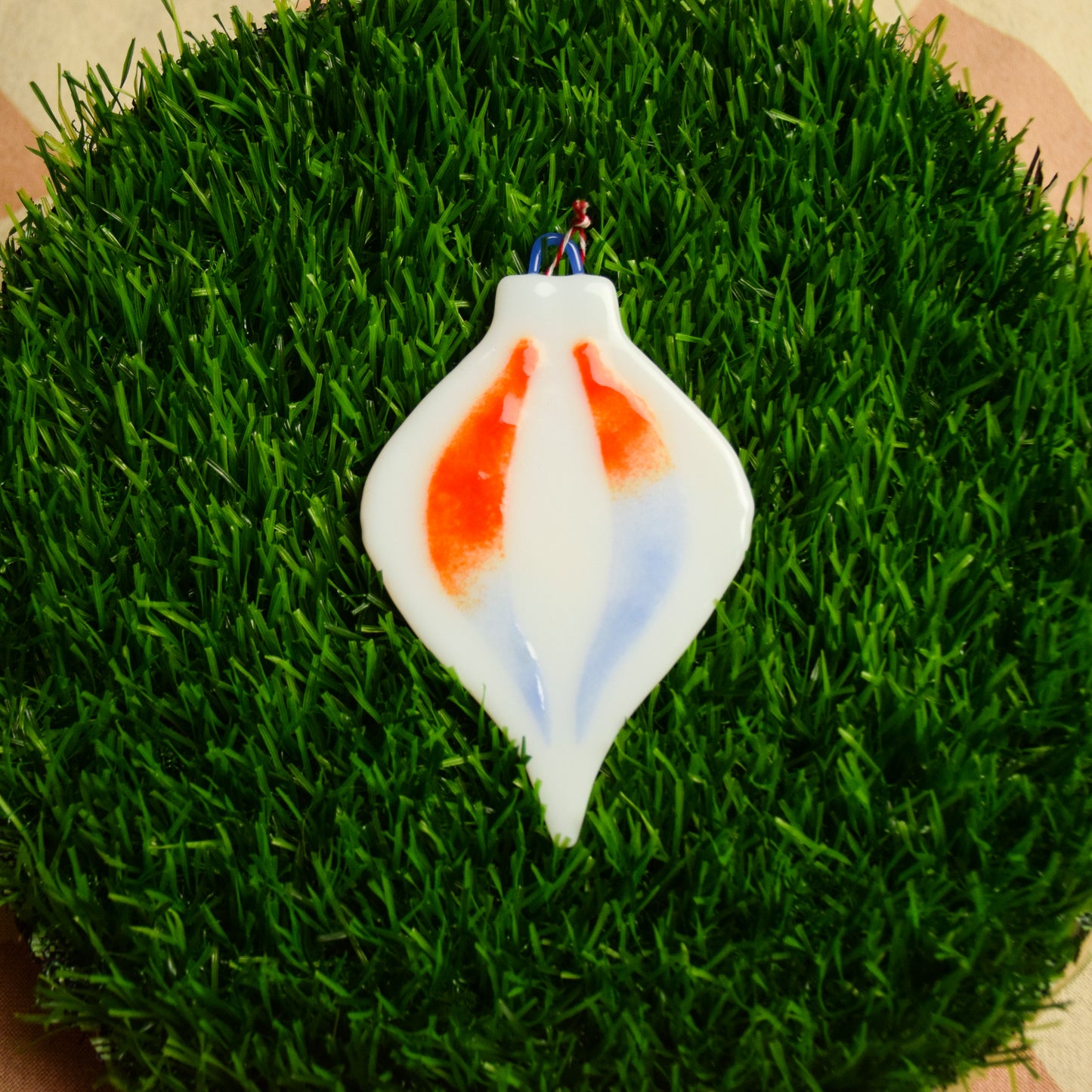 Fused Glass Ornaments