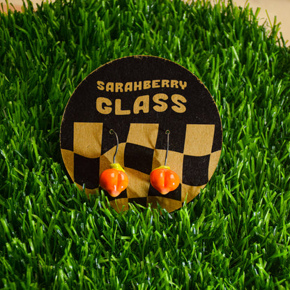 Dangly Glass Earrings