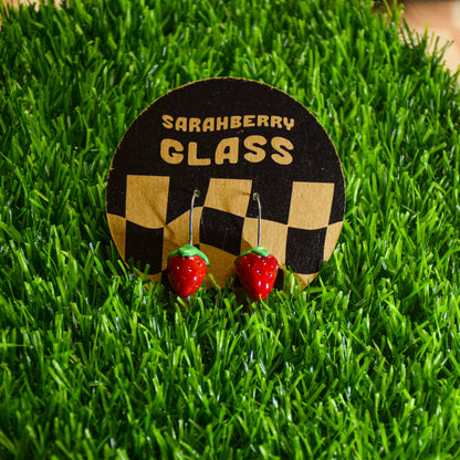 Dangly Glass Earrings