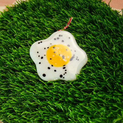 Fused Glass Silly Ornaments