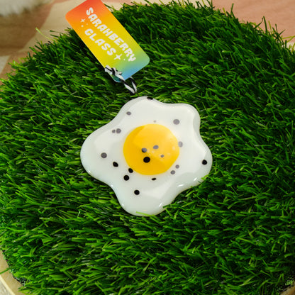 Fused Glass Silly Ornaments