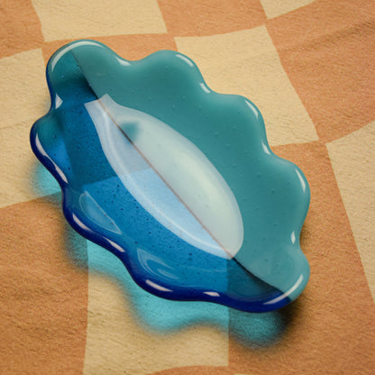 Oval Fused Glass Trays