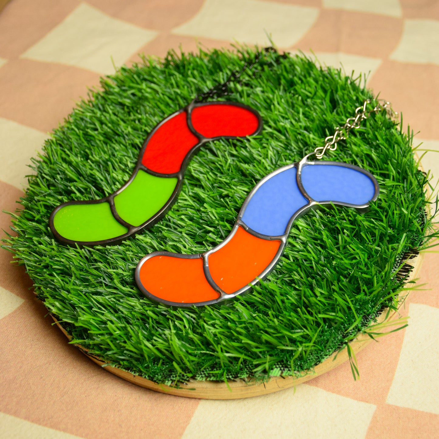 Stained Glass Gummy Worm