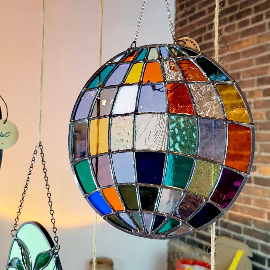 Stained Glass Disco Ball #1 - Color Fever